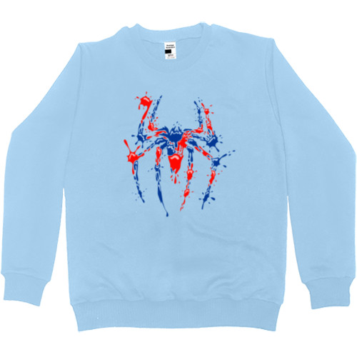 Men’s Premium Sweatshirt - Spider Man краплі фарби - Mfest