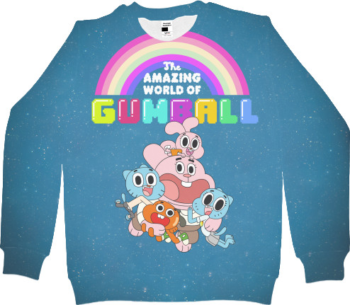 Men's Sweatshirt 3D - GUMBALL AND DARWIN 4 - Mfest