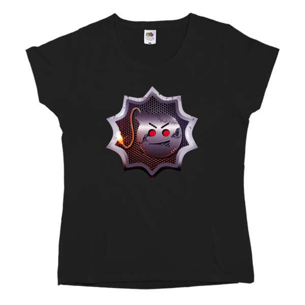 Women's T-shirt Fruit of the loom - Serious Sam лого - Mfest