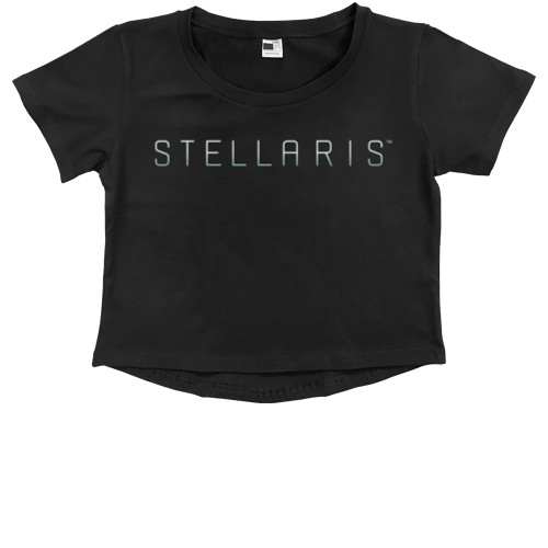 Kids' Premium Cropped T-Shirt - Stellaris 2 - Mfest