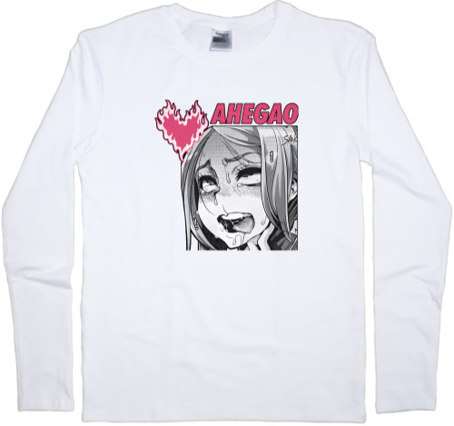 Men's Longsleeve Shirt - Моя геройська академія Ahegao - Mfest