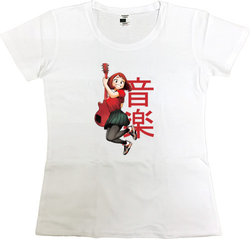 Women's Premium T-Shirt - Ochaco Uraraka 2 - Mfest