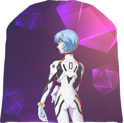 Hat 3D - Rei Ayanami 2 - Mfest