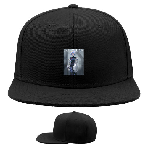 Snapback Baseball Cap - Rei Ayanami - Mfest