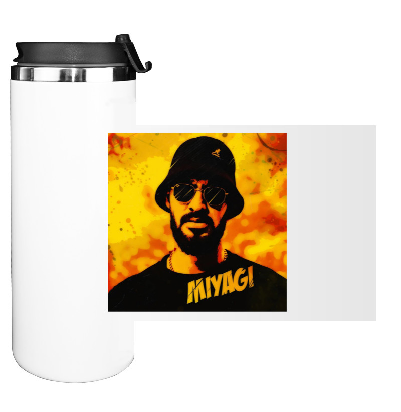 Water Bottle on Tumbler - Miyagi - Mfest