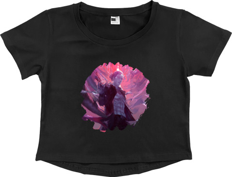 Women's Cropped Premium T-Shirt - Эрен - Mfest