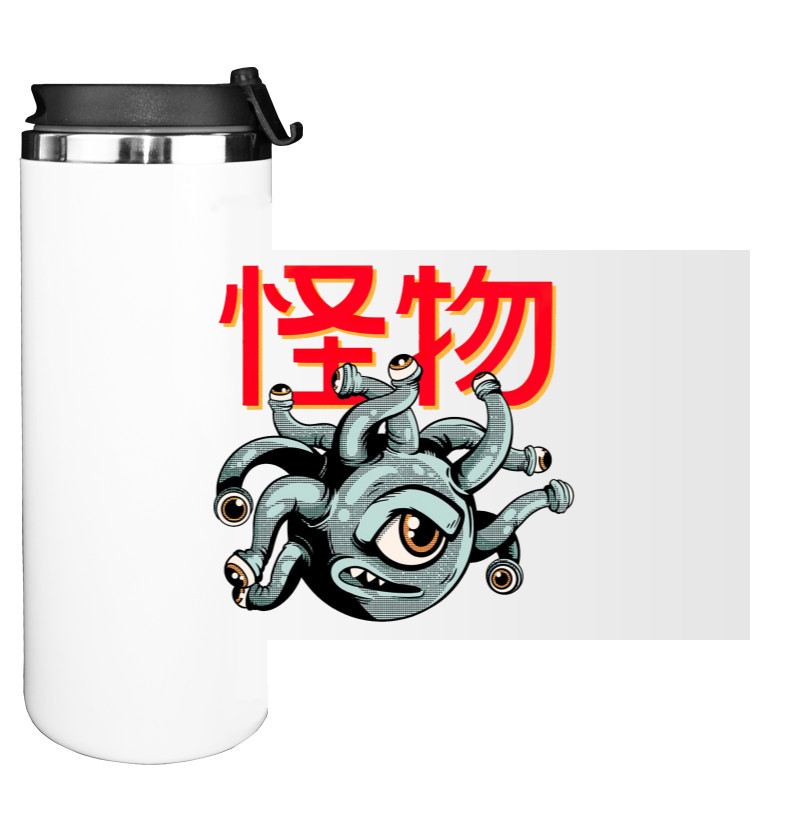 Water Bottle on Tumbler - Beholder DnD - Mfest