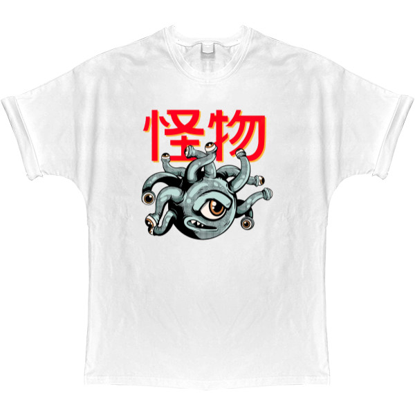 T-shirt Oversize - Beholder DnD - Mfest