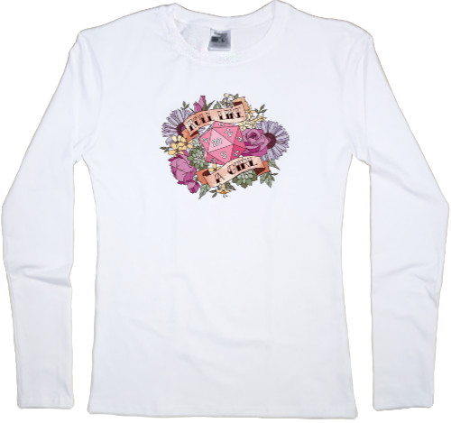 Women's Longsleeve Shirt - Dnd d20 - Mfest