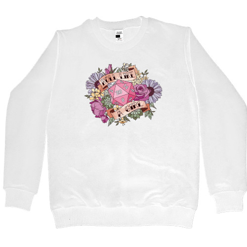 Women's Premium Sweatshirt - Dnd d20 - Mfest