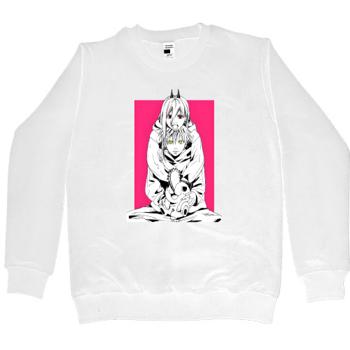 Women's Premium Sweatshirt - Power Dengi Pochita - Mfest