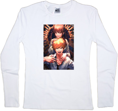 Women's Longsleeve Shirt - Denji Makima - Mfest