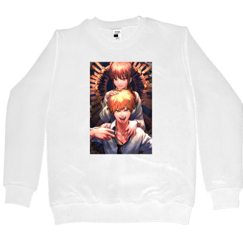 Women's Premium Sweatshirt - Denji Makima - Mfest