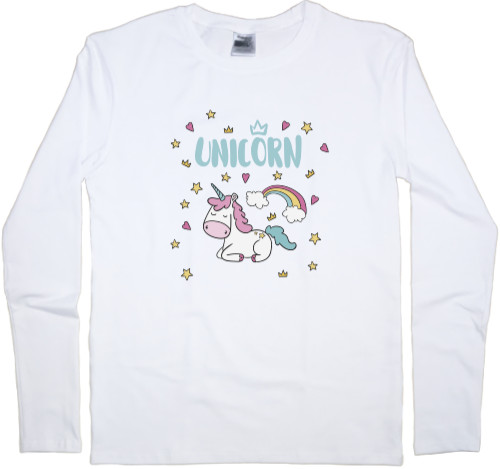 Kids' Longsleeve Shirt - Unicorn - Mfest