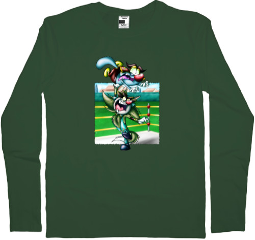 Kids' Longsleeve Shirt - Огги и тараканы - Mfest