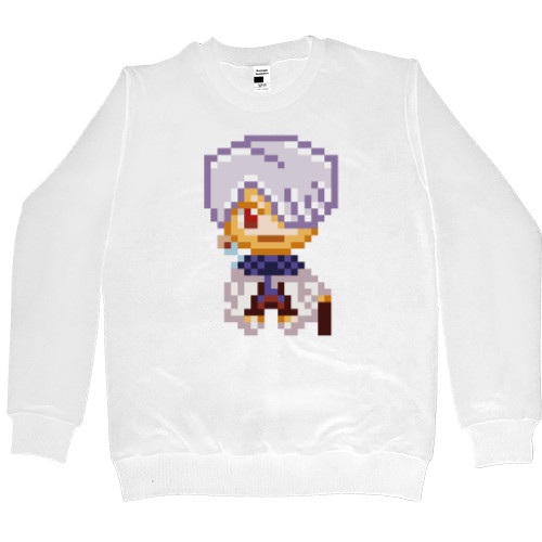 Men’s Premium Sweatshirt - Xarxes Break pixel art - Mfest