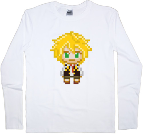 Men's Longsleeve Shirt - Jack Vessalius pixel art - Mfest