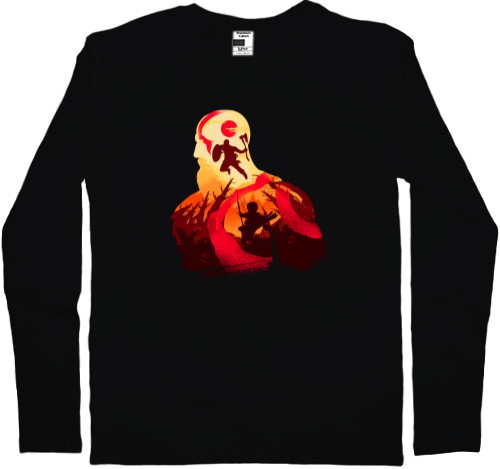 Men's Longsleeve Shirt - God of War 3 - Mfest