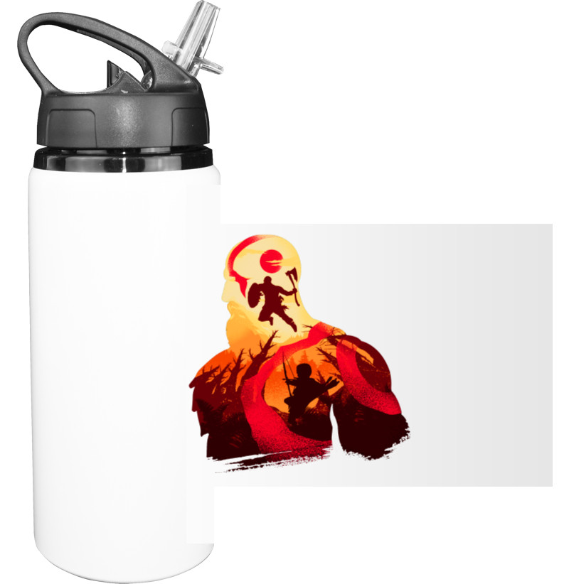 Sport Water Bottle - God of War 3 - Mfest