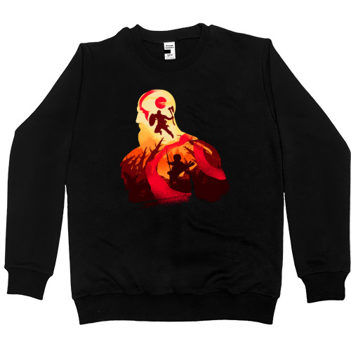 Women's Premium Sweatshirt - God of War 3 - Mfest