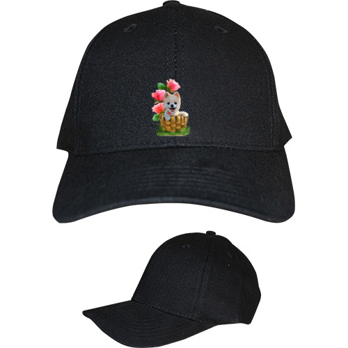 Kids' Baseball Cap 6-panel - Померанский шпиц - Mfest