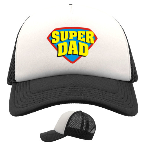 Кепка Тракер - Super dad - Mfest