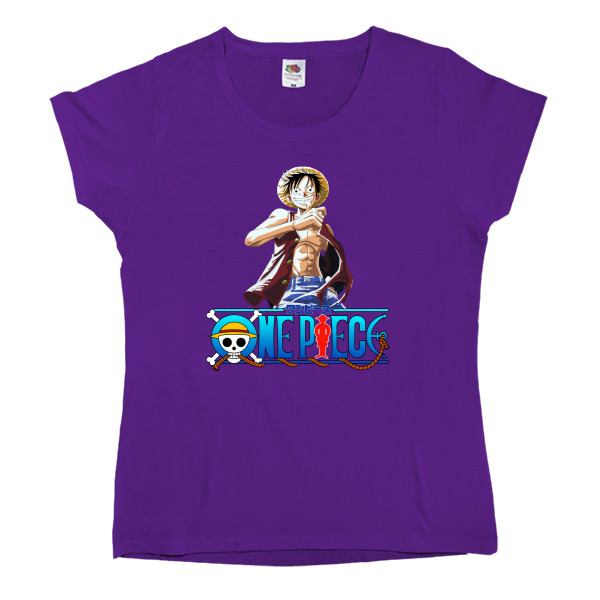 Women's T-shirt Fruit of the loom - One Piece 4 - Mfest