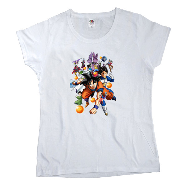 Women's T-shirt Fruit of the loom - Жемчуг дракона - Mfest