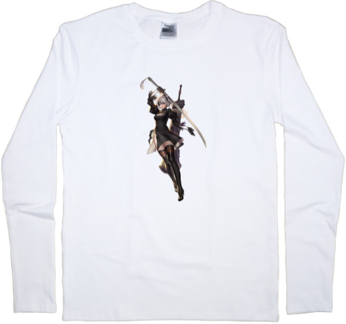 Men's Longsleeve Shirt - NieR: Automata 12 - Mfest