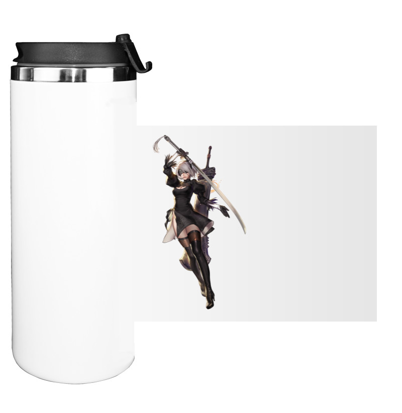 Water Bottle on Tumbler - NieR: Automata 12 - Mfest