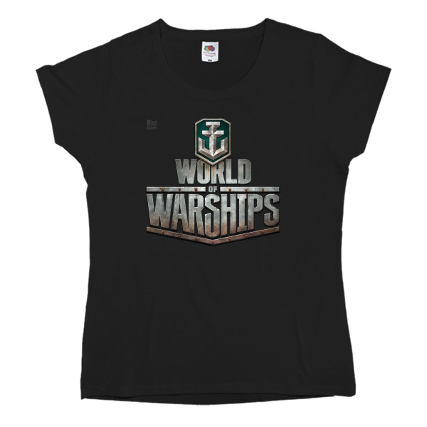 Women's T-shirt Fruit of the loom - World of Warships - Mfest