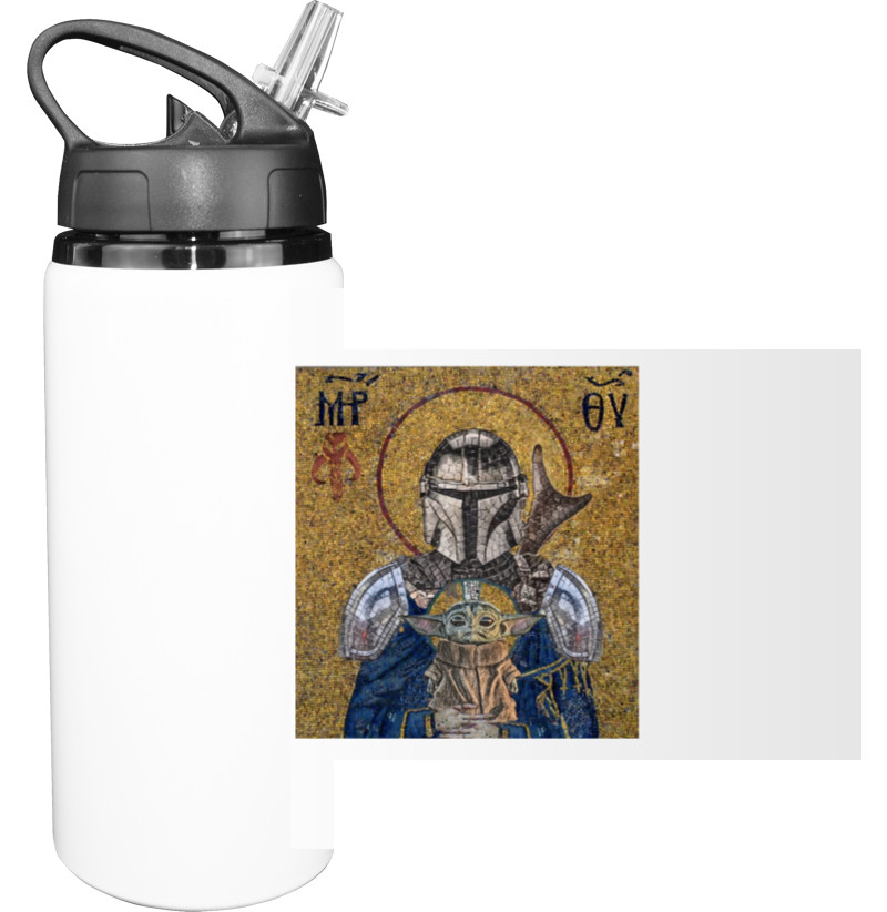 Sport Water Bottle - Saint Baby Yoda - Mfest