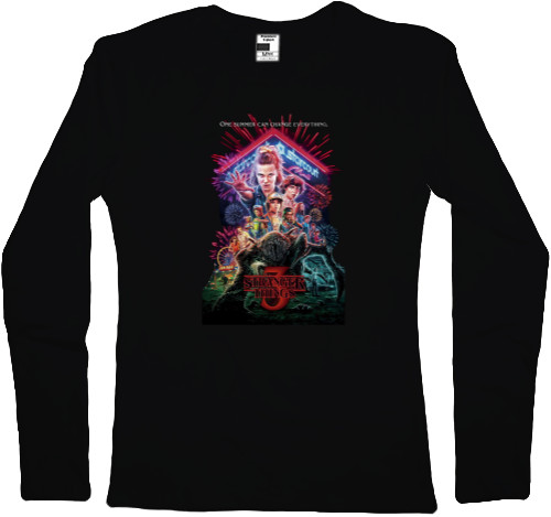 Women's Longsleeve Shirt - Stranger Things 10 - Mfest