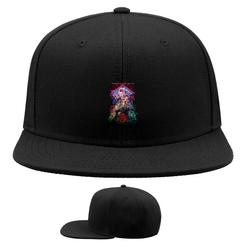 Snapback Baseball Cap - Stranger Things 10 - Mfest