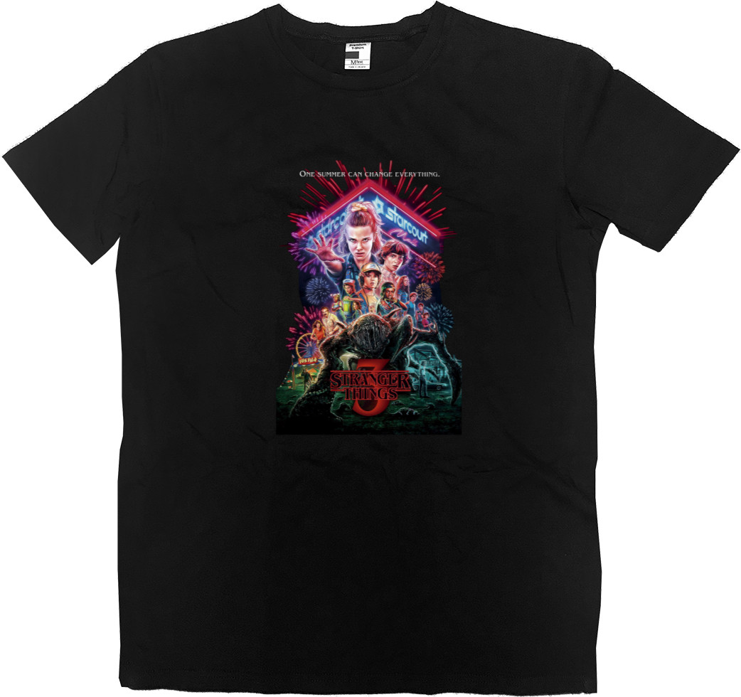 Men’s Premium T-Shirt - Stranger Things 10 - Mfest