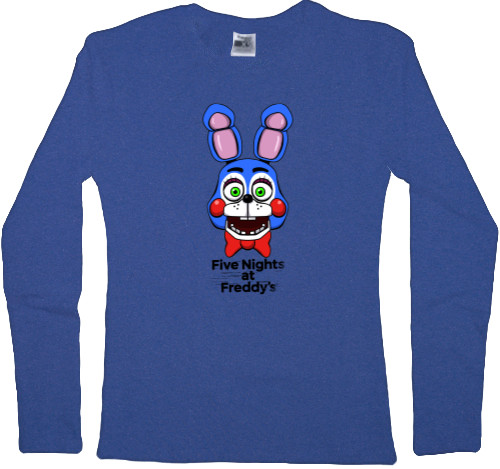 Women's Longsleeve Shirt - Бонни five nights at freddy's - Mfest