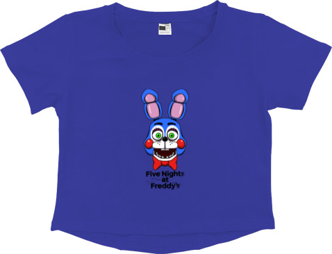 Women's Cropped Premium T-Shirt - Бонни five nights at freddy's - Mfest