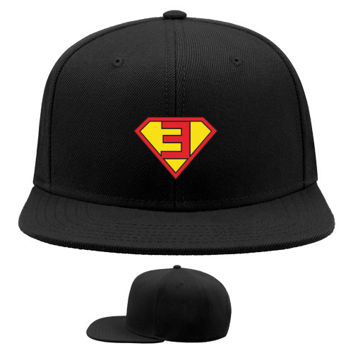 Snapback Baseball Cap - EMINEM SUPERMAN LOGO - Mfest