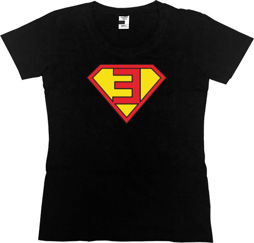 Women's Premium T-Shirt - EMINEM SUPERMAN LOGO - Mfest