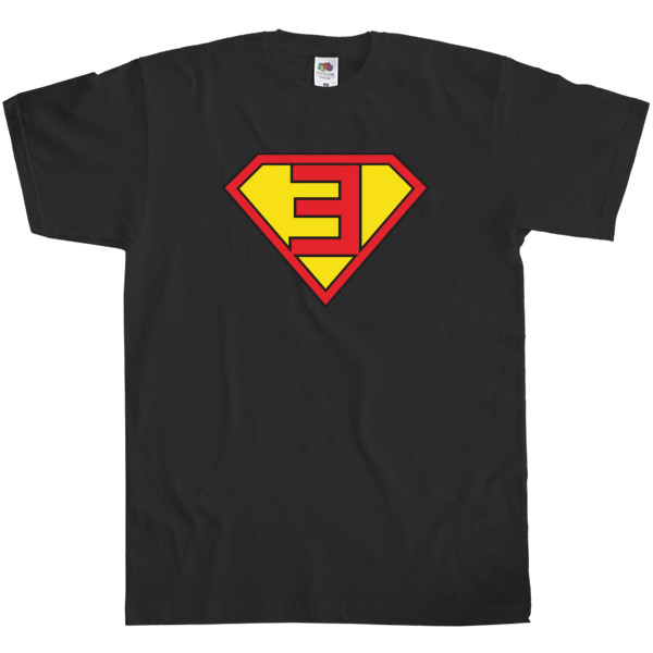 Kids' T-Shirt Fruit of the loom - EMINEM SUPERMAN LOGO - Mfest