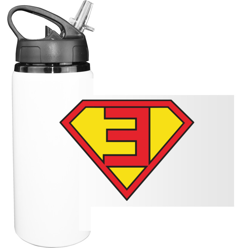 Sport Water Bottle - EMINEM SUPERMAN LOGO - Mfest