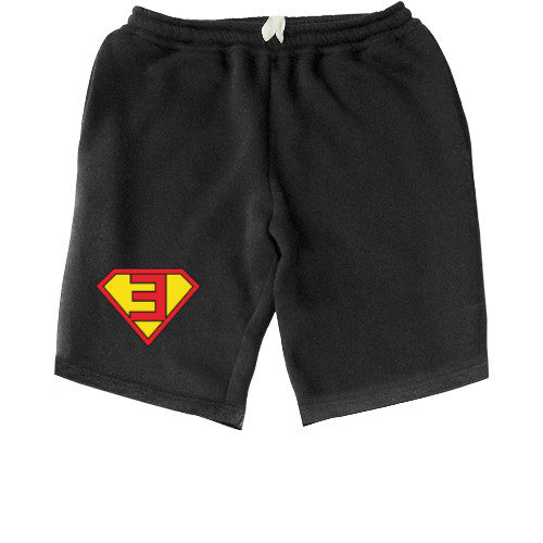 Kids' Shorts - EMINEM SUPERMAN LOGO - Mfest