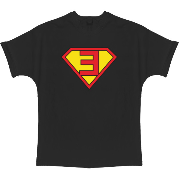 T-shirt Oversize - EMINEM SUPERMAN LOGO - Mfest