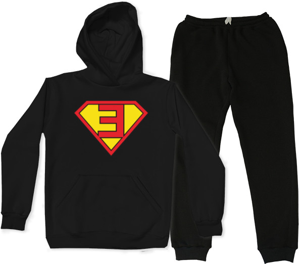 Костюм спортивний Жіночий - EMINEM SUPERMAN LOGO - Mfest