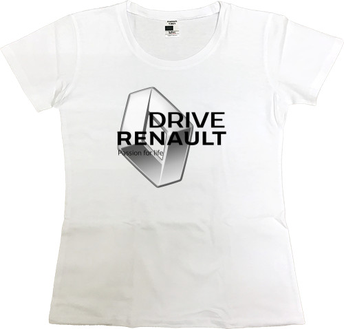 Women's Premium T-Shirt - RENAULT - LOGO 12 - Mfest