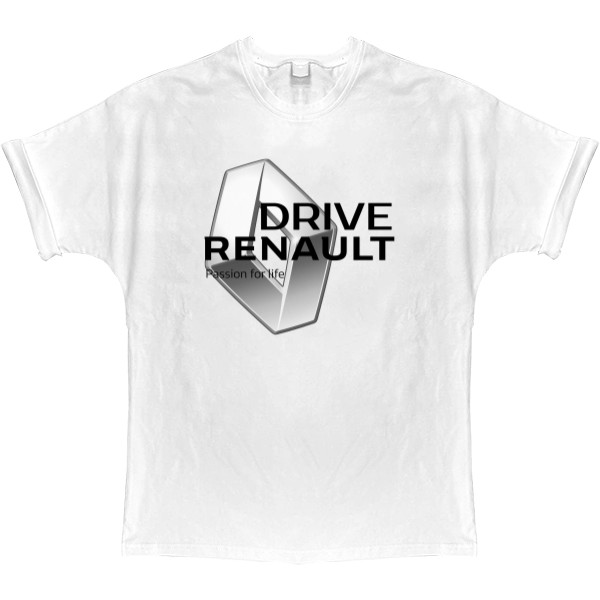 T-shirt Oversize - RENAULT - LOGO 12 - Mfest