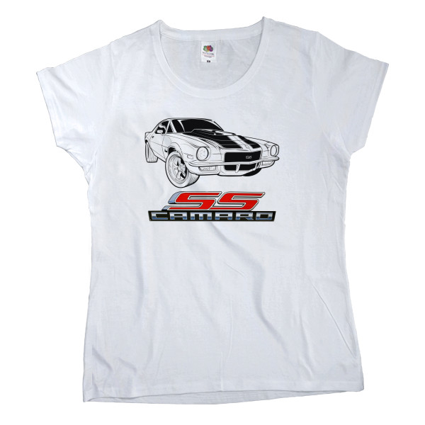 Women's T-shirt Fruit of the loom - CHEVROLET CAMARO - 2 - Mfest