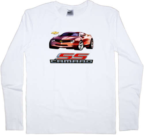 Kids' Longsleeve Shirt - CHEVROLET CAMARO - 3 - Mfest