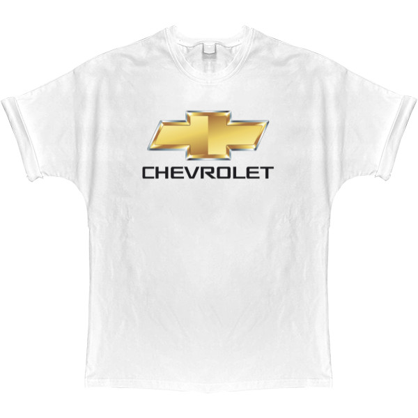 Футболка Оверсайз - CHEVROLET LOGO - 1 - Mfest