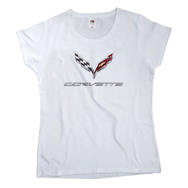 Women's T-shirt Fruit of the loom - CHEVROLET LOGO - 5 - Mfest